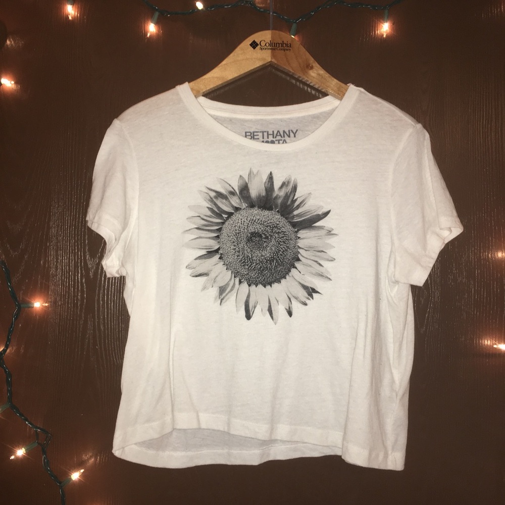 Sunflower crop top!
